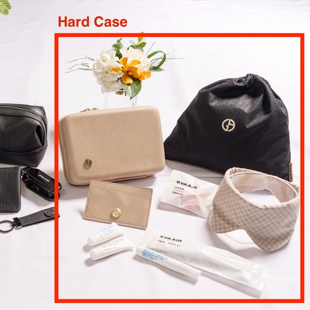 *NEW*SEALED 2024 Latest EVA AIR Giorgio Armani Royal Laurel/Business Amenity Kit